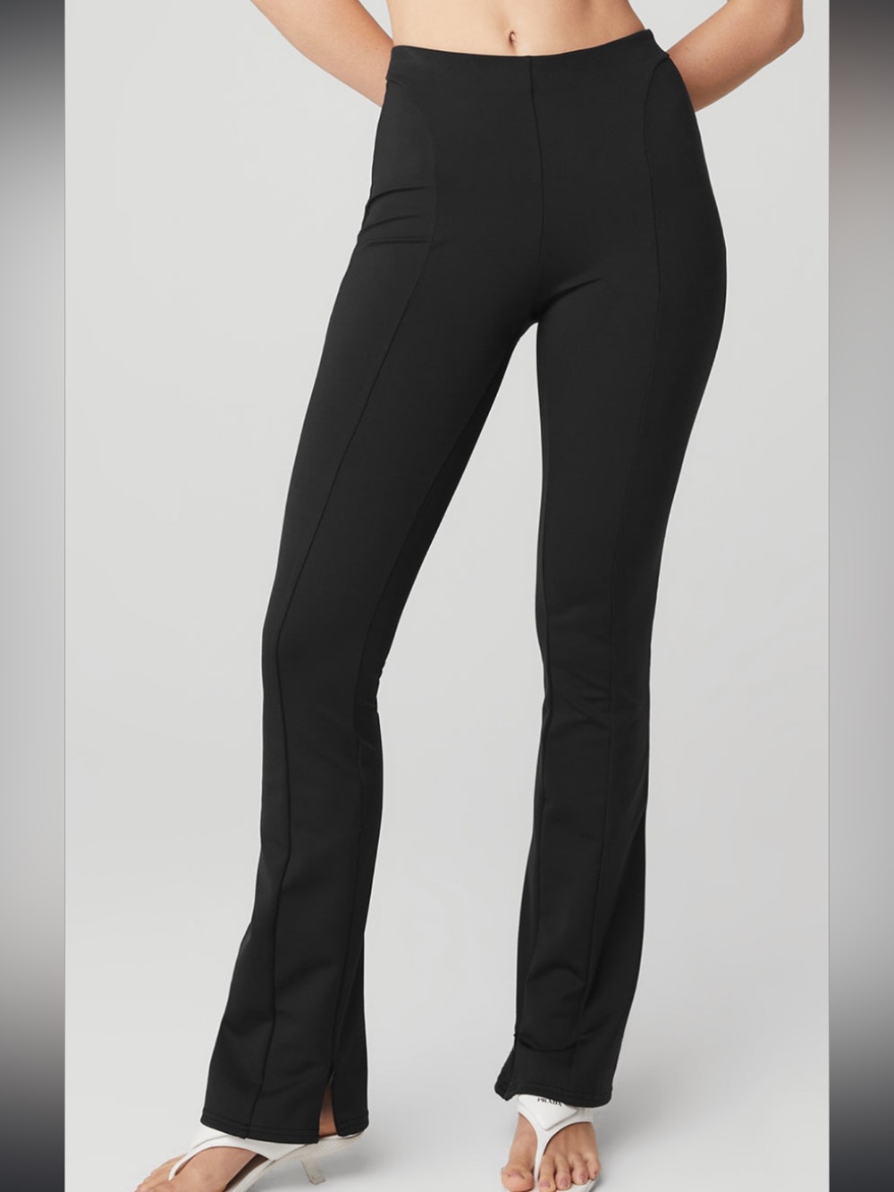 Alo High Waist Zip It Flare Legging